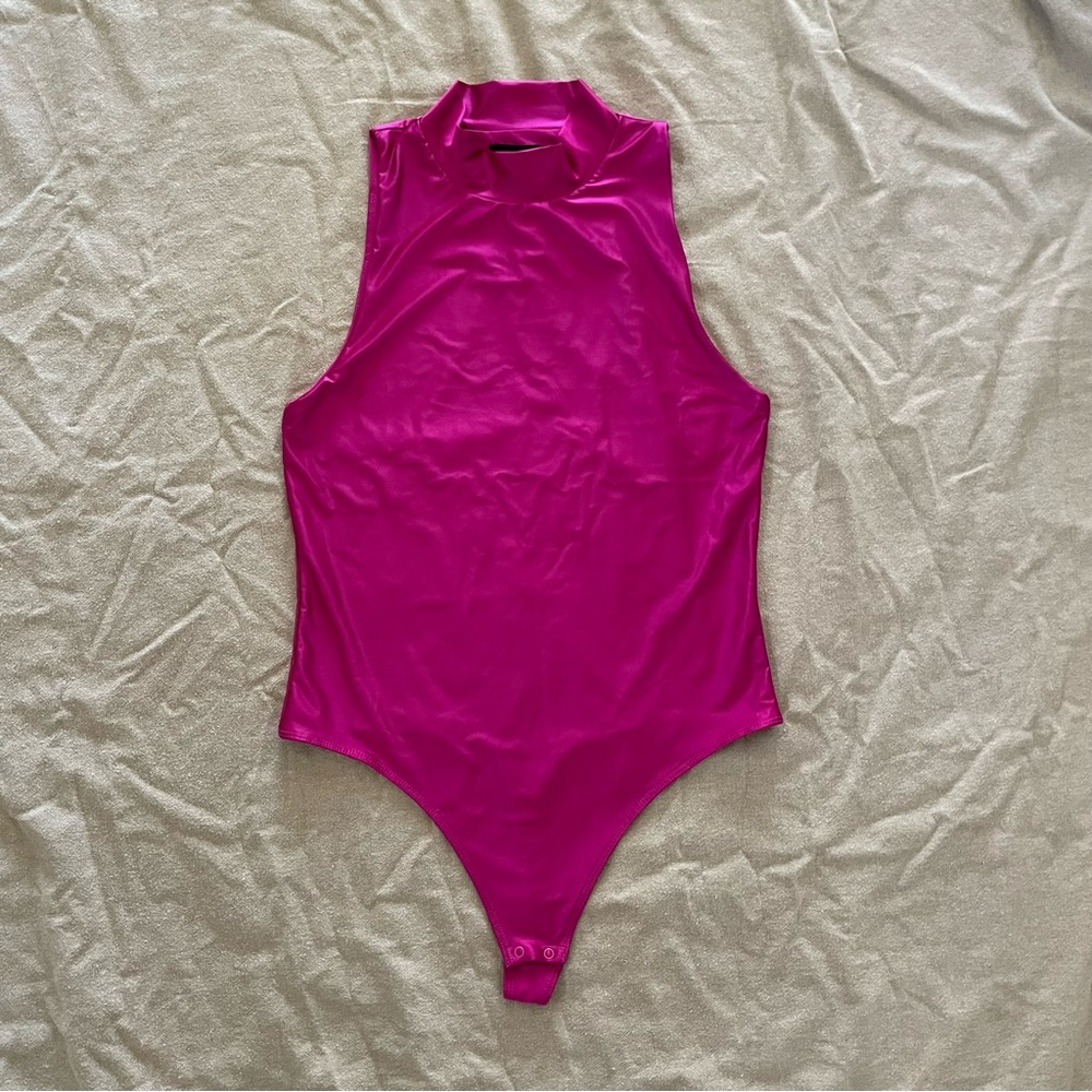House of Harlow 1960 Hot Pink Bodysuit Women’s Medium